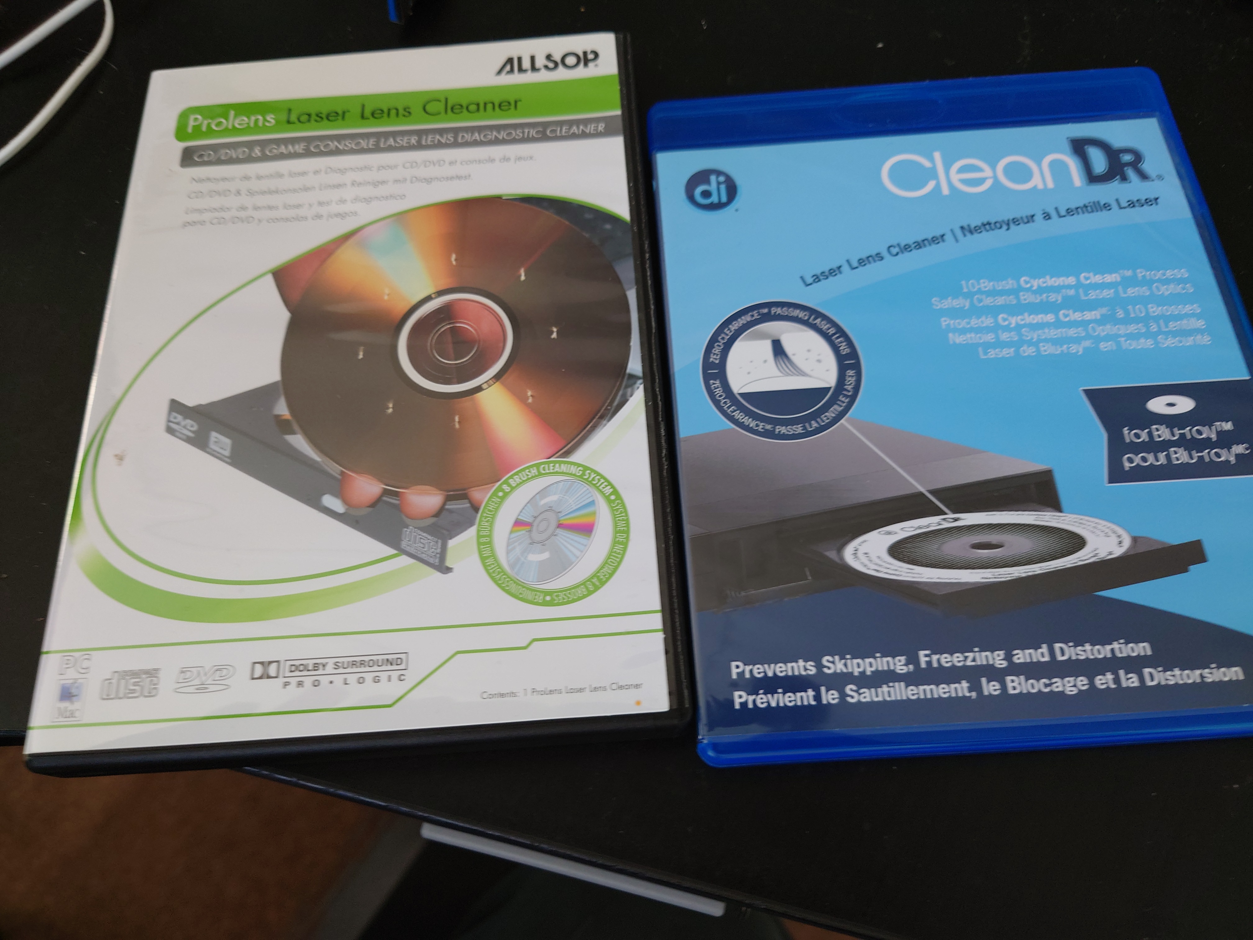 brugerdefinerede At blokere Industriel Optical Drive Cleaners and Home Entertainment Test Tools – DavidCraddock.net